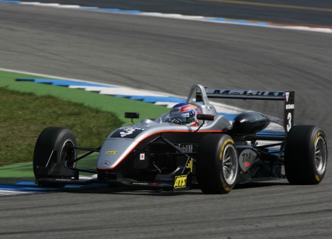 Kohei Hirate - vinder af første løb på Hockenheim